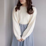 前後2WAYアーガイル柄クルーカーディガン | OLIVE des OLIVE OUTLET | 詳細画像8