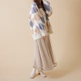 BIGアーガイルVニットカーディガン | OLIVE des OLIVE OUTLET | 詳細画像7