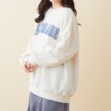 裏起毛サガラ刺繍ロゴプルオーバー | OLIVE des OLIVE OUTLET | 詳細画像2