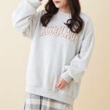 裏起毛サガラ刺繍ロゴプルオーバー | OLIVE des OLIVE OUTLET | 詳細画像1