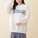 裏起毛サガラ刺繍ロゴプルオーバー | OLIVE des OLIVE OUTLET | 詳細画像3