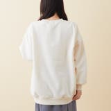 裏起毛サガラ刺繍ロゴプルオーバー | OLIVE des OLIVE OUTLET | 詳細画像4