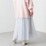 チュール2枚重ねフレアースカート | RMAF NICE CLAUP / OLIVE des OLIVE | 詳細画像12