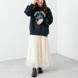 チュール2枚重ねフレアースカート | RMAF NICE CLAUP / OLIVE des OLIVE | 詳細画像6