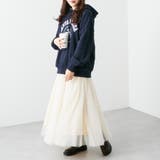 チュール2枚重ねフレアースカート | RMAF NICE CLAUP / OLIVE des OLIVE | 詳細画像8