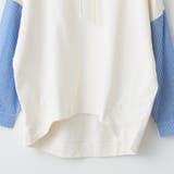 裏毛ルーズハイネックシャツ袖プルオーバー | OLIVE des OLIVE OUTLET | 詳細画像3 