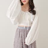 【Web限定】2WAY袖だけボレロ | RMAF NICE CLAUP / OLIVE des OLIVE | 詳細画像1