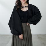 ブラック | 【Web限定】2WAY袖だけボレロ | RMAF NICE CLAUP / OLIVE des OLIVE
