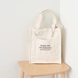 アイボリー | スクエアロゴトート | RMAF　NICE CLAUP / OLIVE des OLIVE