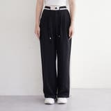 ウエスト配色切替タックパンツ | RMAF NICE CLAUP / OLIVE des OLIVE | 詳細画像17