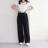 ウエスト配色切替タックパンツ | RMAF NICE CLAUP / OLIVE des OLIVE | 詳細画像6