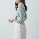 ミジンコール袖ボリュームブラウス | RMAF NICE CLAUP / OLIVE des OLIVE | 詳細画像3