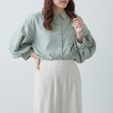 ミント | ミジンコール袖ボリュームブラウス | RMAF NICE CLAUP / OLIVE des OLIVE