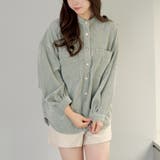 ミント | TN太コール色々釦ブラウス | RMAF NICE CLAUP / OLIVE des OLIVE