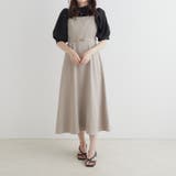 グレージュ | ビットベルト付キャミワンピース | RMAF　NICE CLAUP / OLIVE des OLIVE