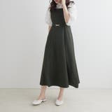 グリーン | ビットベルト付キャミワンピース | RMAF　NICE CLAUP / OLIVE des OLIVE