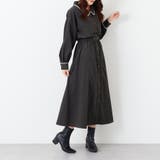 微起毛カルゼトレンチワンピース | RMAF　NICE CLAUP / OLIVE des OLIVE | 詳細画像11 