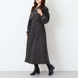 微起毛カルゼトレンチワンピース | RMAF　NICE CLAUP / OLIVE des OLIVE | 詳細画像12 