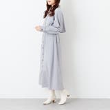 微起毛カルゼトレンチワンピース | RMAF　NICE CLAUP / OLIVE des OLIVE | 詳細画像3 