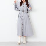 微起毛カルゼトレンチワンピース | RMAF　NICE CLAUP / OLIVE des OLIVE | 詳細画像7 