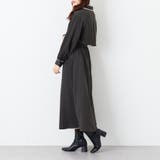 微起毛カルゼトレンチワンピース | RMAF　NICE CLAUP / OLIVE des OLIVE | 詳細画像9 