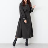 スミクロ | 微起毛カルゼトレンチワンピース | RMAF　NICE CLAUP / OLIVE des OLIVE