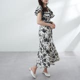 【昨年人気の花柄が今年も登場】女性らしさ増しワンピース | RMAF NICE CLAUP / OLIVE des OLIVE | 詳細画像5