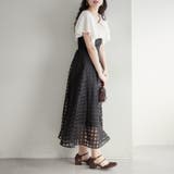 【Web限定】シアーアソートノースリコルセットワンピース | OLIVE des OLIVE OUTLET | 詳細画像8 
