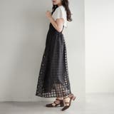 【Web限定】シアーアソートノースリコルセットワンピース | OLIVE des OLIVE OUTLET | 詳細画像6 