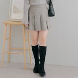 ミニプリーツスカート | RMAF　NICE CLAUP / OLIVE des OLIVE | 詳細画像1 
