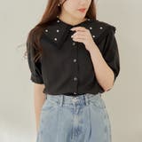 襟刺しゅうレースブラウス | RMAF NICE CLAUP / OLIVE des OLIVE | 詳細画像11