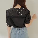 襟刺しゅうレースブラウス | RMAF NICE CLAUP / OLIVE des OLIVE | 詳細画像13