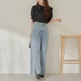 襟刺しゅうレースブラウス | RMAF NICE CLAUP / OLIVE des OLIVE | 詳細画像15