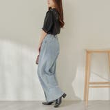 襟刺しゅうレースブラウス | RMAF NICE CLAUP / OLIVE des OLIVE | 詳細画像16