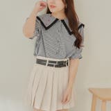 襟刺しゅうレースブラウス | RMAF NICE CLAUP / OLIVE des OLIVE | 詳細画像19