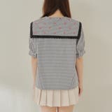 襟刺しゅうレースブラウス | RMAF NICE CLAUP / OLIVE des OLIVE | 詳細画像28