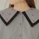 襟刺しゅうレースブラウス | RMAF NICE CLAUP / OLIVE des OLIVE | 詳細画像30