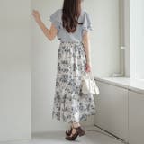 衿ビジューラッフルブラウス | RMAF NICE CLAUP / OLIVE des OLIVE | 詳細画像8