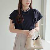 衿ビジューラッフルブラウス | RMAF NICE CLAUP / OLIVE des OLIVE | 詳細画像17