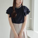 衿ビジューラッフルブラウス | RMAF NICE CLAUP / OLIVE des OLIVE | 詳細画像18
