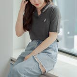 スキッパーポロニット | RMAF NICE CLAUP / OLIVE des OLIVE | 詳細画像12