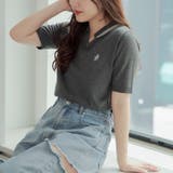 スキッパーポロニット | RMAF NICE CLAUP / OLIVE des OLIVE | 詳細画像13