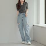スキッパーポロニット | RMAF NICE CLAUP / OLIVE des OLIVE | 詳細画像15