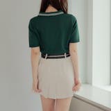 スキッパーポロニット | RMAF NICE CLAUP / OLIVE des OLIVE | 詳細画像28