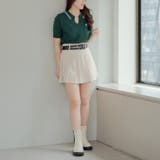 スキッパーポロニット | RMAF NICE CLAUP / OLIVE des OLIVE | 詳細画像33