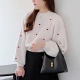 フェザーハート刺繍プルオーバー | RMAF NICE CLAUP / OLIVE des OLIVE | 詳細画像3