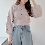 フェザーハート刺繍プルオーバー | RMAF NICE CLAUP / OLIVE des OLIVE | 詳細画像26