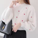 フェザーハート刺繍プルオーバー | RMAF NICE CLAUP / OLIVE des OLIVE | 詳細画像2