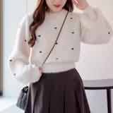 ホワイト系 | フェザーハート刺繍プルオーバー | RMAF NICE CLAUP / OLIVE des OLIVE