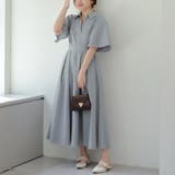 袖フレアスキッパーワンピ | RMAF NICE CLAUP / OLIVE des OLIVE | 詳細画像2